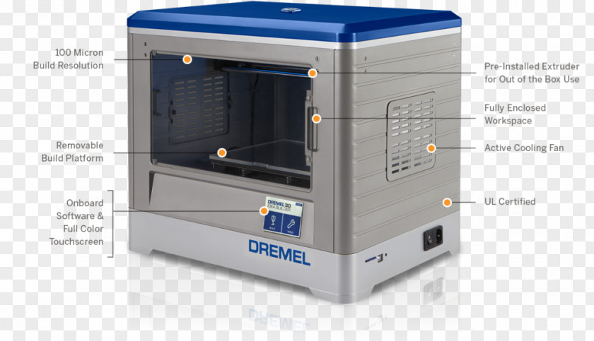 Printer 3D Printing Filament Dremel Polylactic Acid PNG