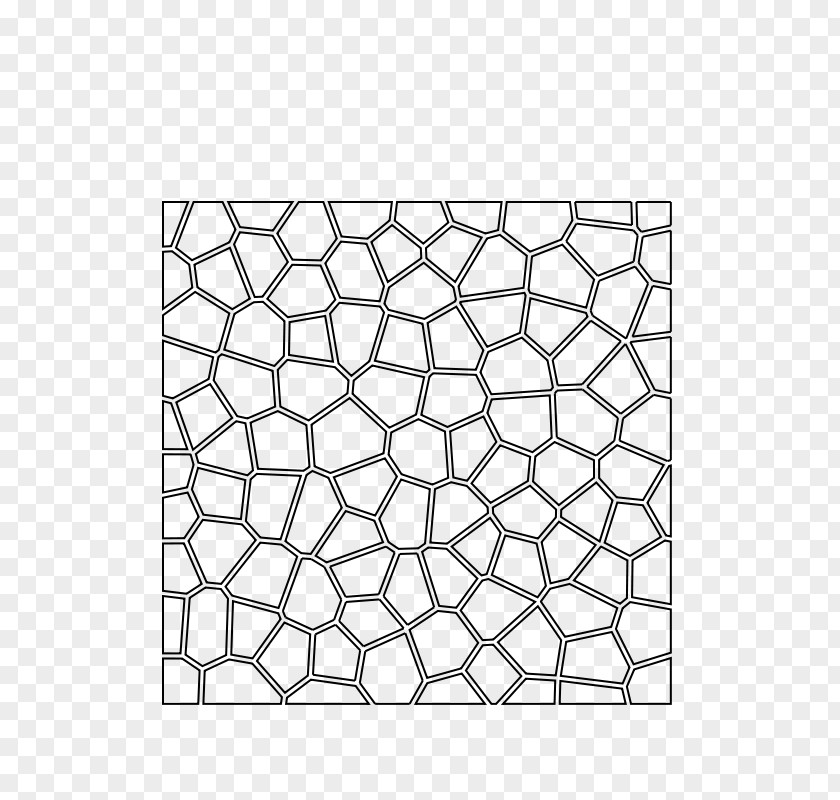 Simple Patterns Voronoi Diagram Tessellation Two-dimensional Space Circle Pattern PNG