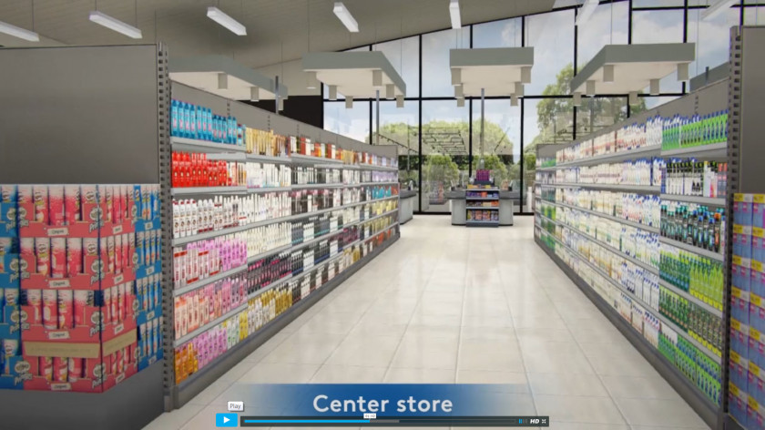 Store Shelf Retail Grocery Shopping Virtual Reality PNG