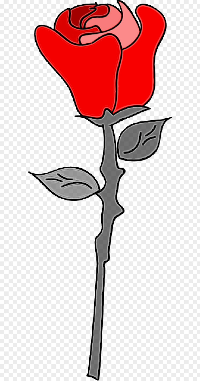 Tulip Flower Red Clip Art Plant Stem Tree PNG