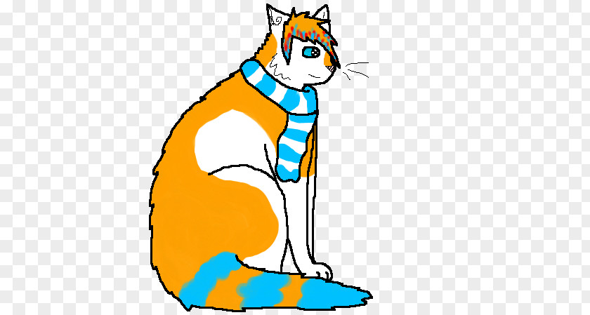 Cyan Whiskers Cat Art Clip PNG