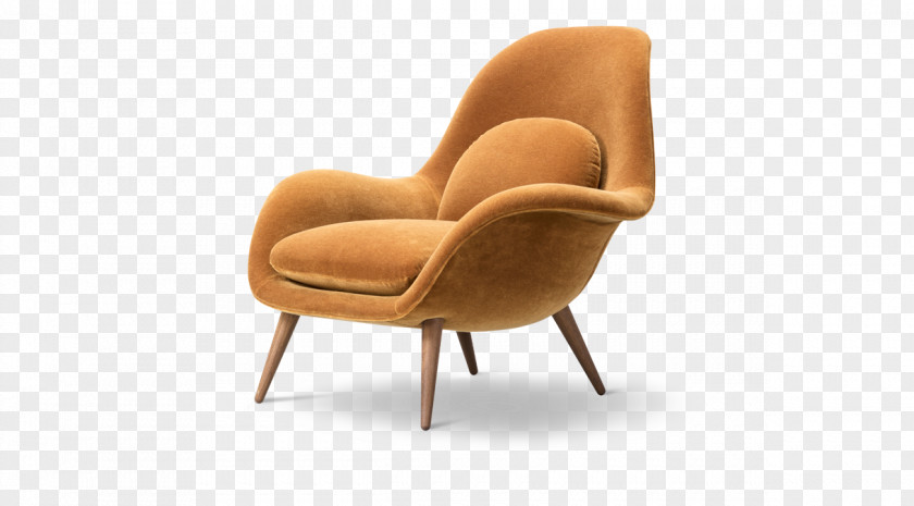 Lazy Chair Wing Fredericia Furniture Fauteuil PNG