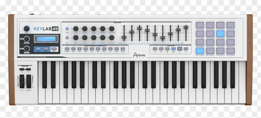 Musical Instruments Sequential Circuits Prophet-5 Arturia MIDI Controllers Sound Synthesizers Keyboard PNG