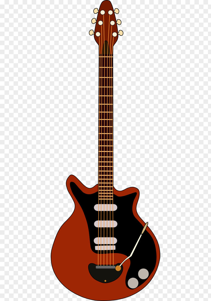 Piemaster Red Special Electric Guitar PNG