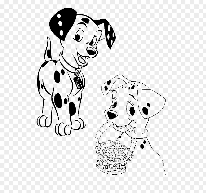Puppy Dalmatian Dog The Hundred And One Dalmatians 101 Musical Breed PNG