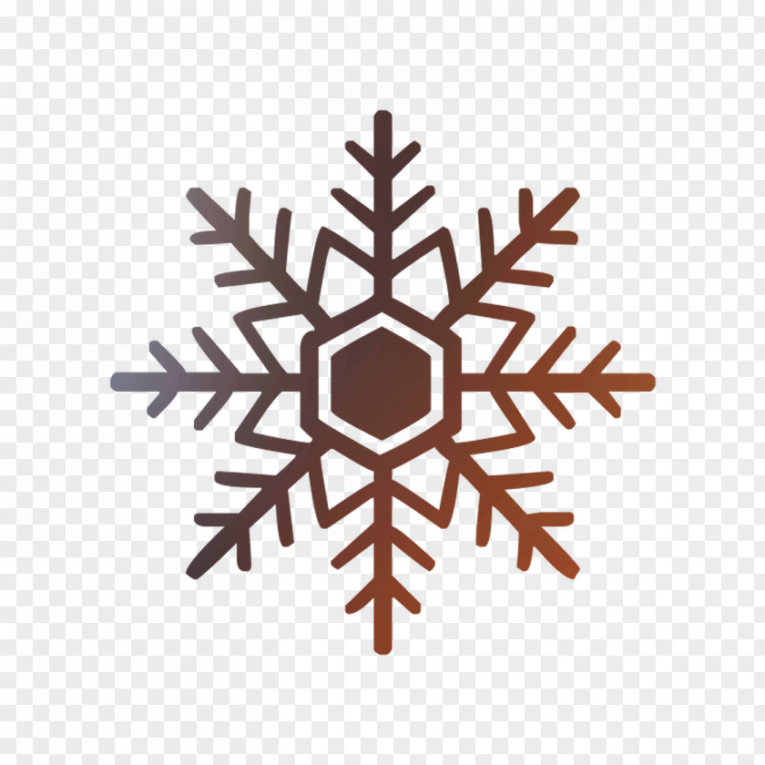 Snowflake Illustration Silhouette Vector Graphics PNG