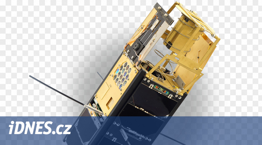 Xman VZLUSat-1 CubeSat SkCUBE Družica Orbit PNG