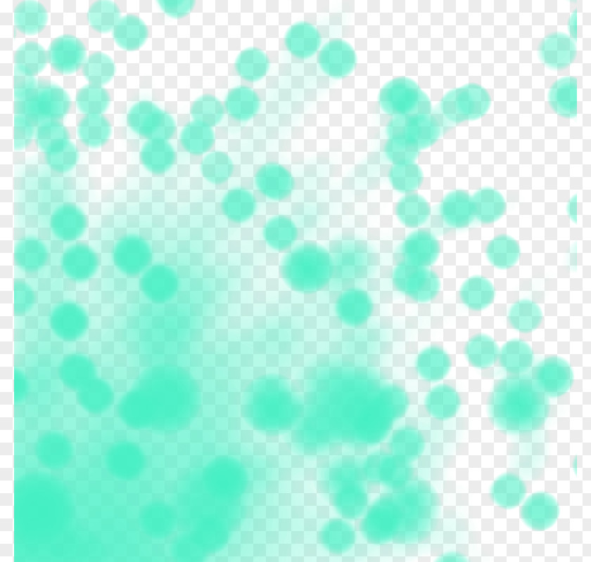 Green Light Effect Turquoise Sky Pattern PNG