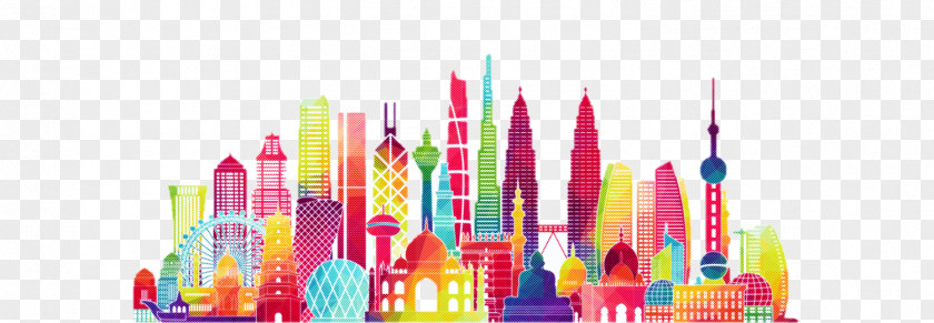Party Birthday Human Settlement Skyline City Cityscape Colorfulness PNG