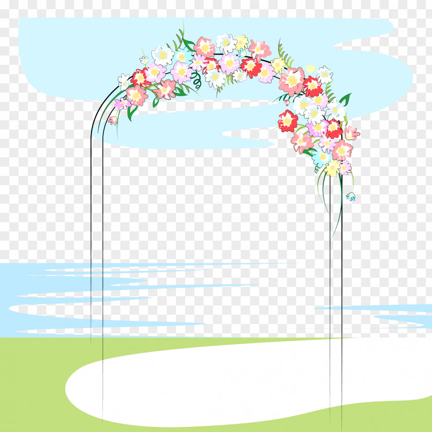 Wedding Grounds Marriage Cartoon Illustration PNG
