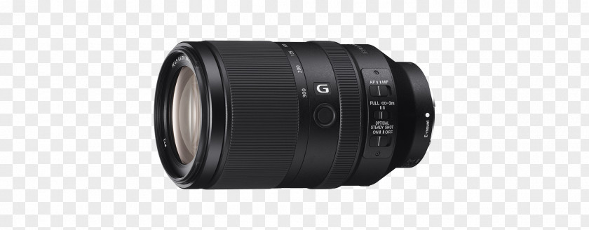 Camera Lens Sony FE Telephoto 70-300mm F/4.5-5.6 G OSS F4.5-5.6 SEL70300G PNG