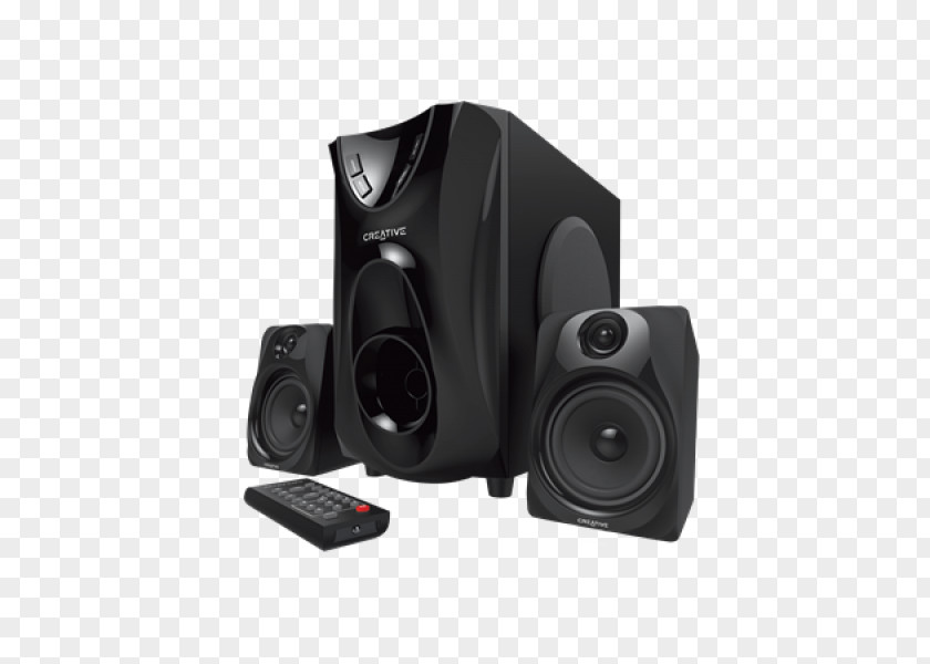 Computer Digital Audio Home Theater Systems Creative Technology Loudspeaker Speakers PNG