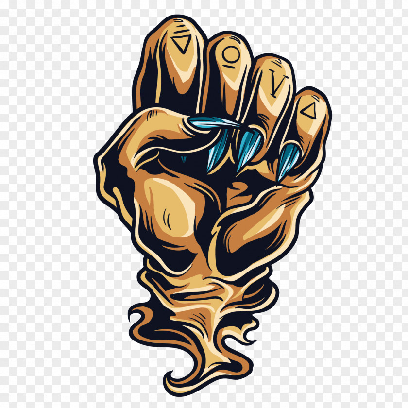 Devil Hand Gesture Clip Art PNG