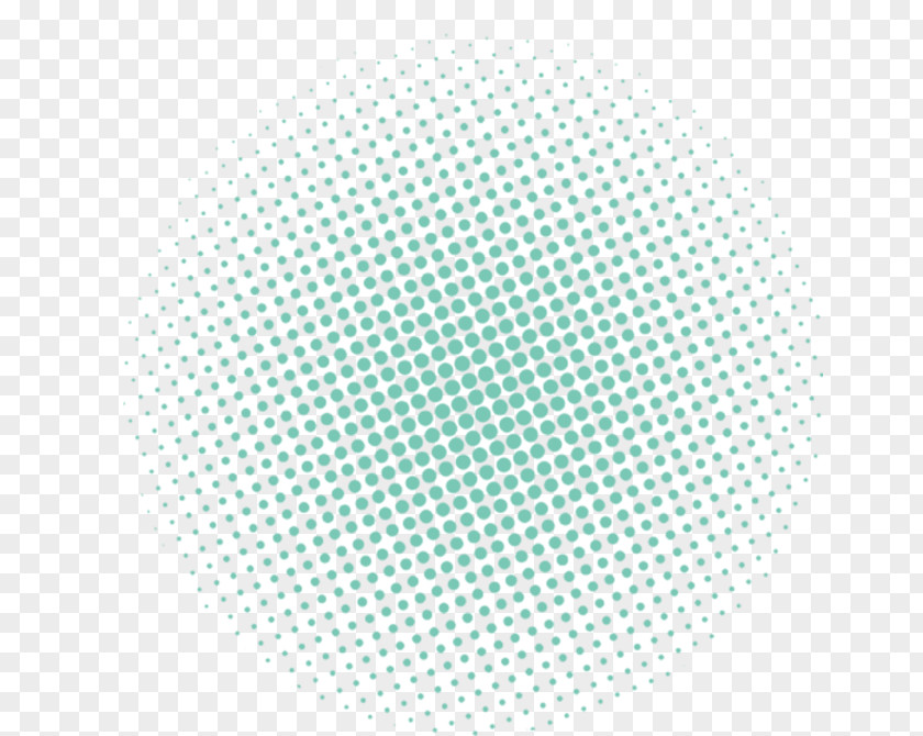 Green Simple Circle Spot Effect Element Halftone Royalty-free Illustration PNG