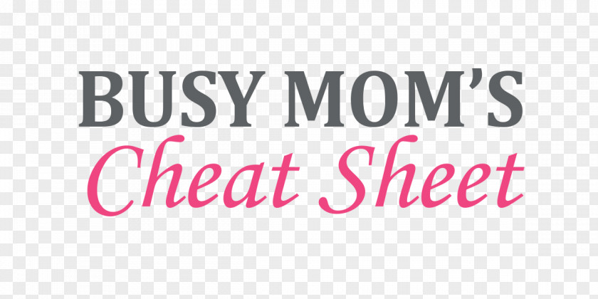 Busy Parents Logo Brand Cheat Sheet Line Font PNG