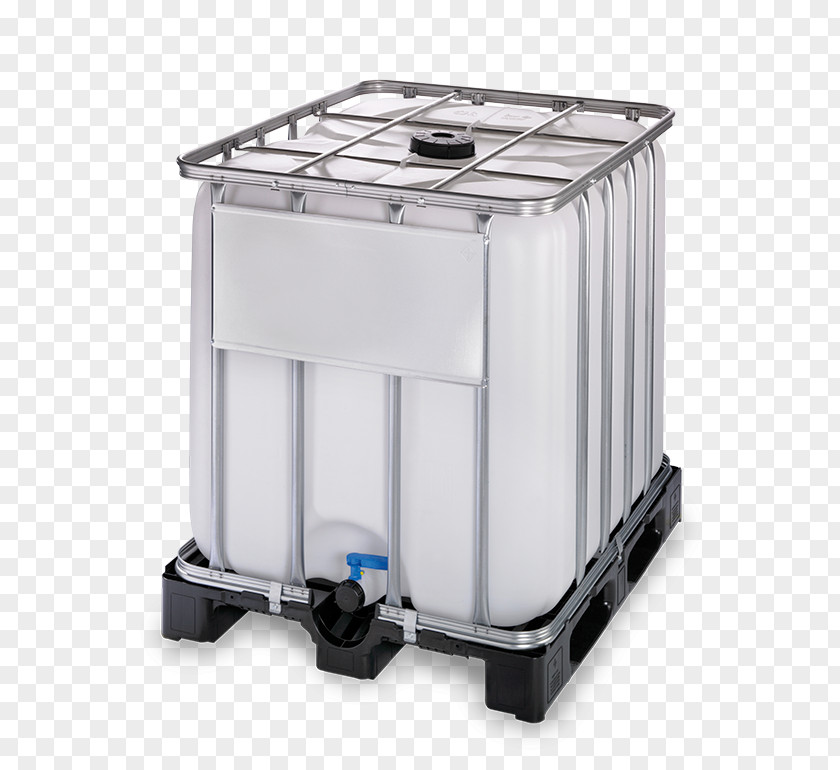 Container Intermediate Bulk Water Tank Pallet Plastic PNG