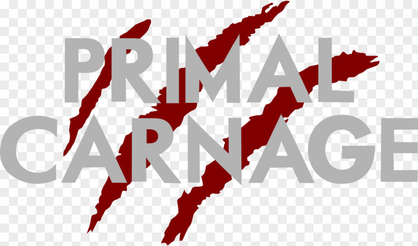 Primal Carnage Logo Liopleurodon Drawing Font PNG