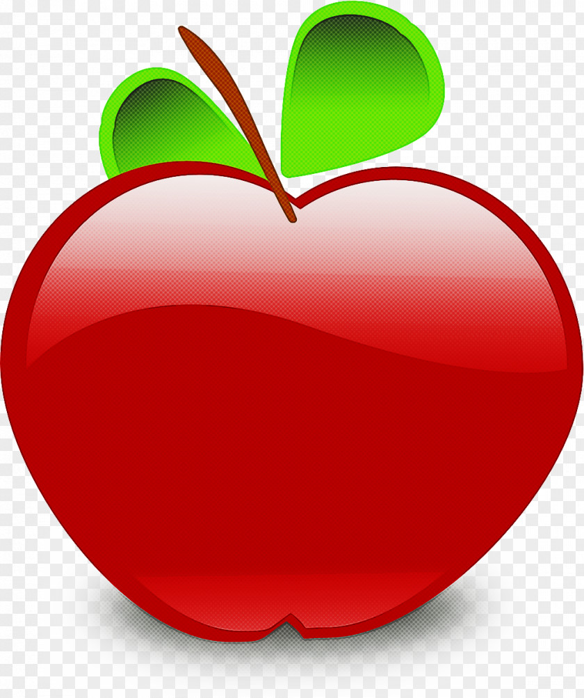 Red Fruit Leaf Apple Plant PNG