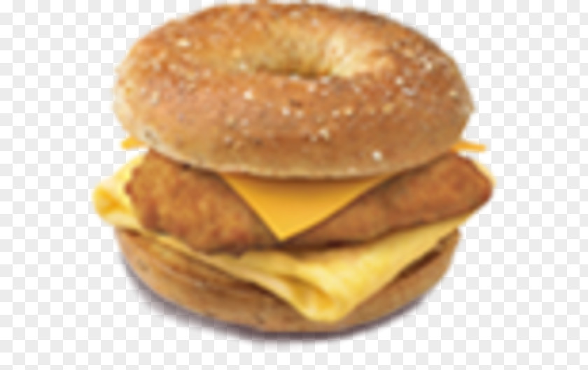 Bagel Breakfast Sandwich Bacon, Egg And Cheese Chicken PNG
