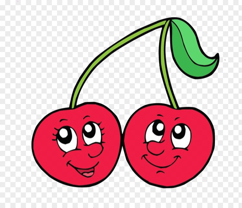 Cherry Red Fruit Pink Plant PNG