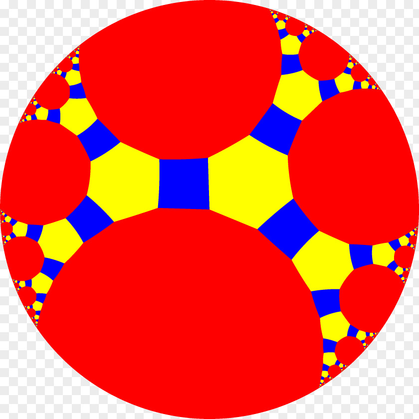Face Tessellation Hexagon Uniform Tilings In Hyperbolic Plane Semiregular Polyhedron PNG