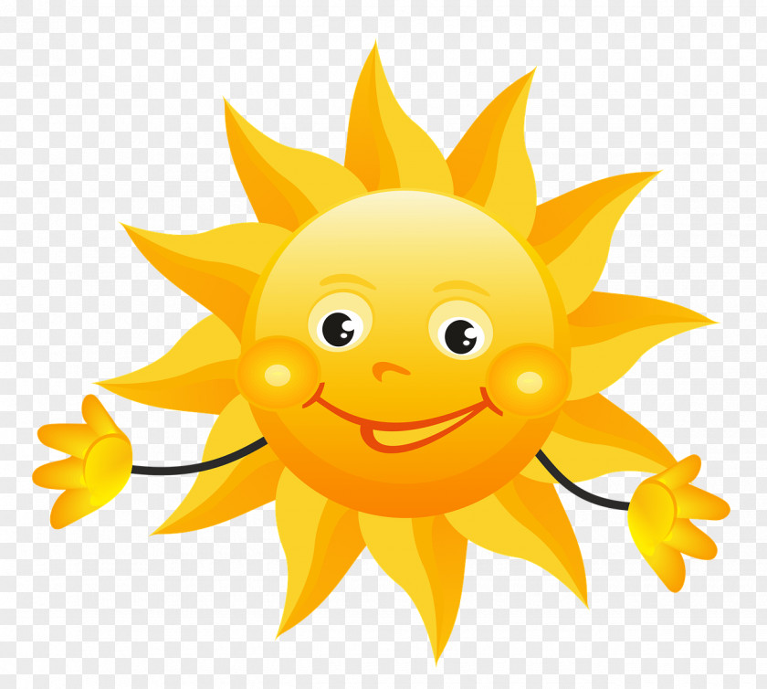 Kids Sun Cartoon Drawing Clip Art PNG