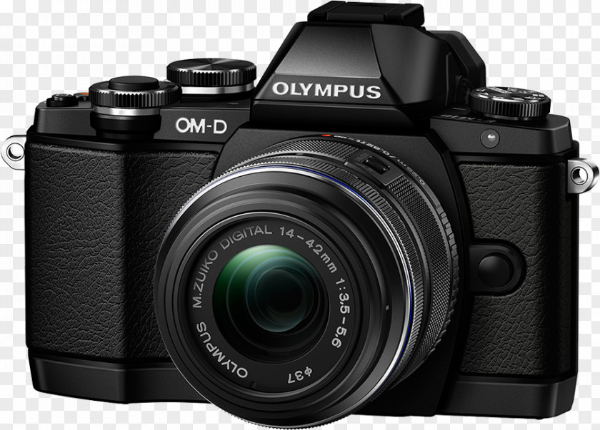 Olympus Dslr OM-D E-M10 Mark II Micro Four Thirds System Camera Lens Mirrorless Interchangeable-lens PNG