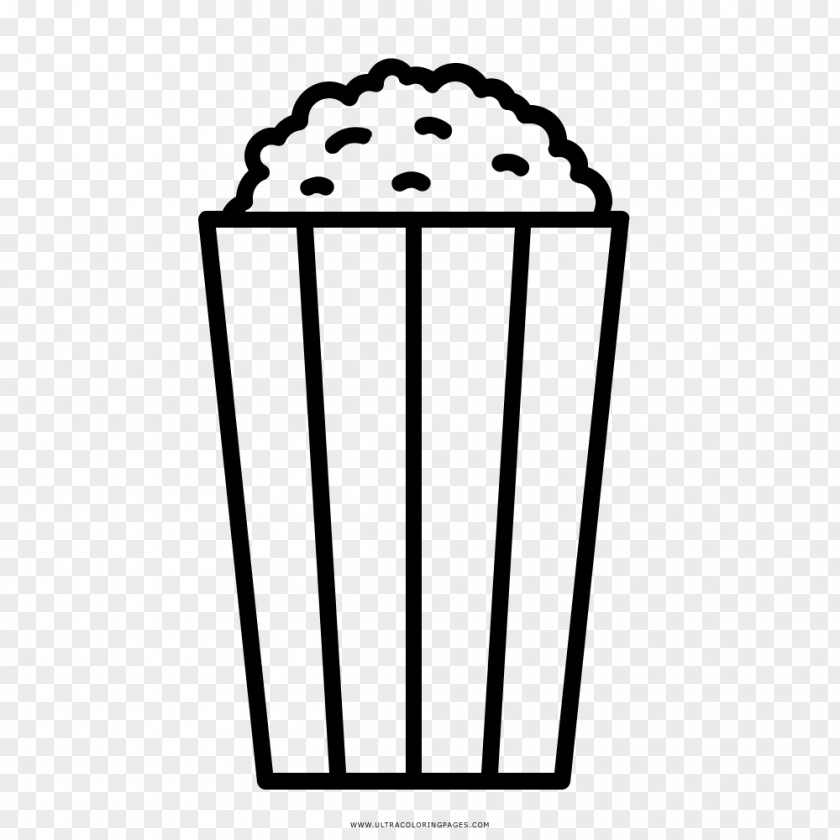 Popcorn Drawing Coloring Book Maize PNG