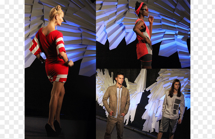 Fashion Show Biomimetics Runway Design PNG