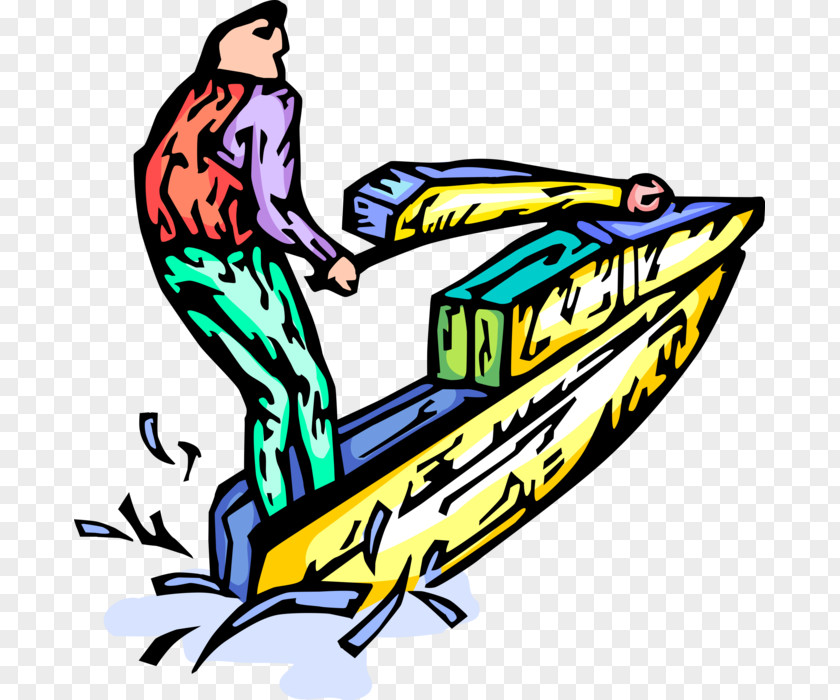 Jetski Flag Clip Art Illustration Car Boating Sporting Goods PNG