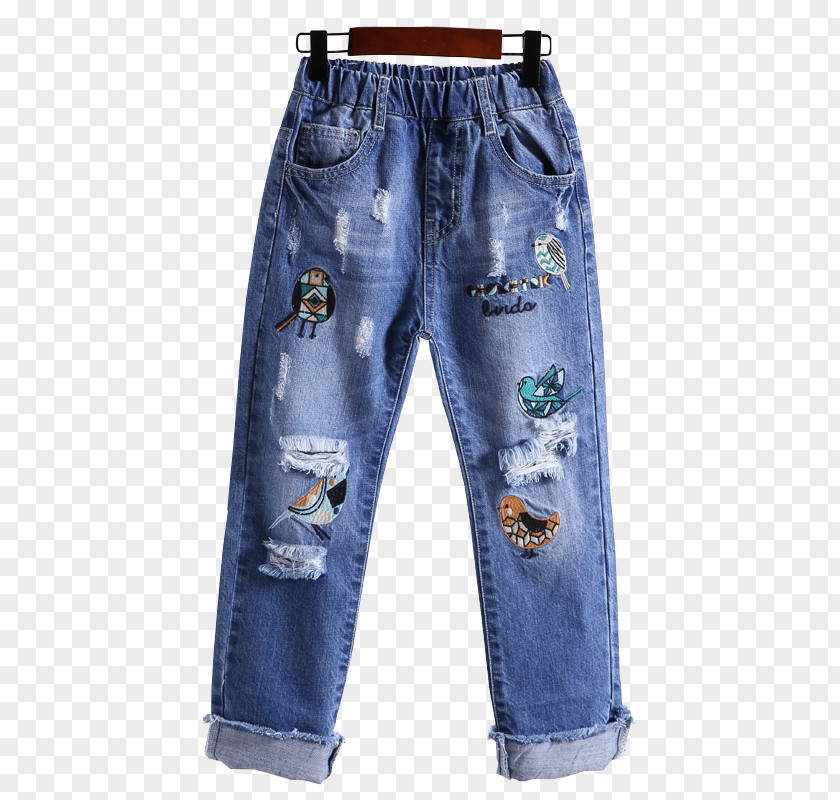 Ripped Jeans T-shirt Pants Denim Clothing PNG