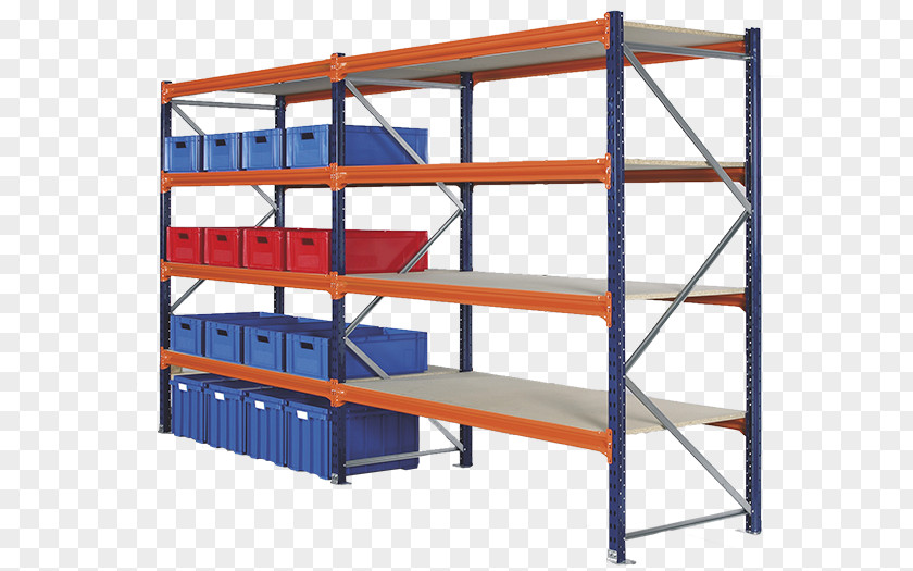 Supermarket Shelves Pallet Racking Shelf Warehouse Furniture PNG