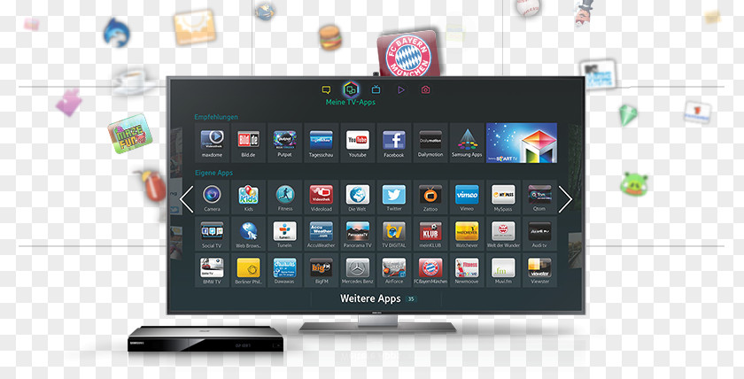 Tv Smart TV Samsung LED-backlit LCD High-definition Television HDMI PNG