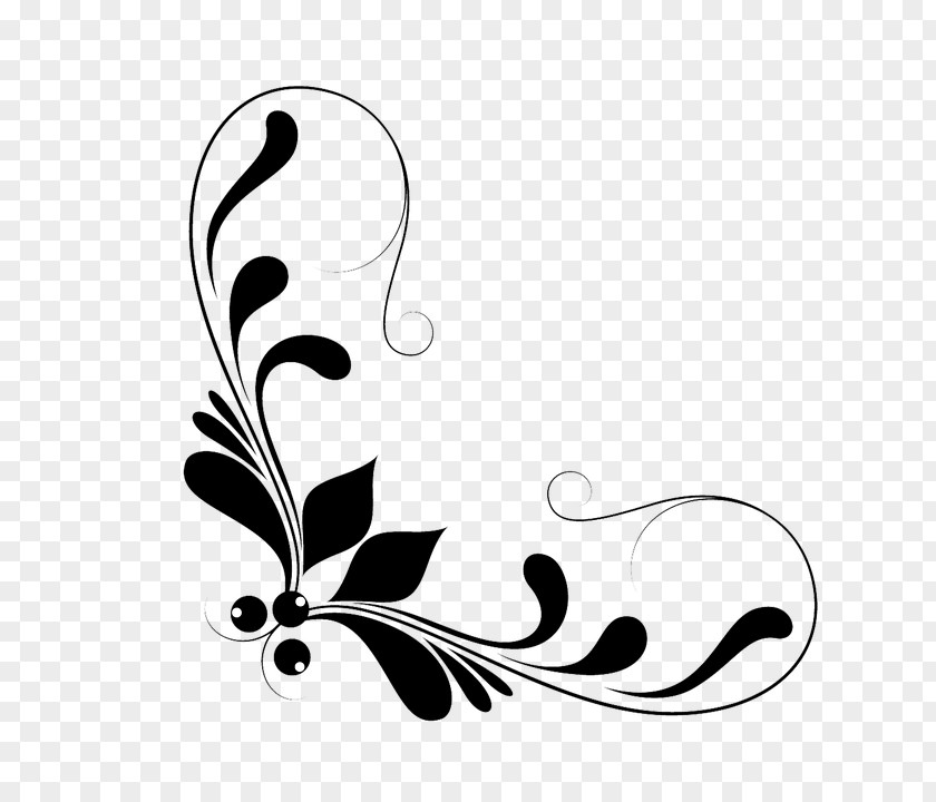 Vase Flowers Decorative Corners Clip Art Borders Openclipart Image PNG