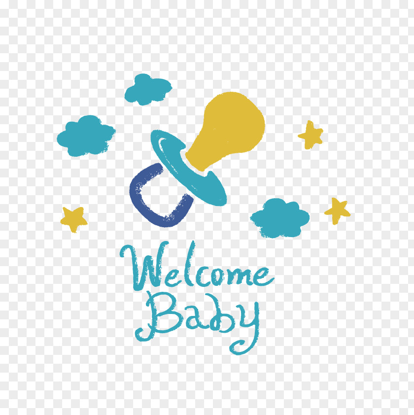 Vector Baby Pacifier Infant Euclidean Illustration PNG
