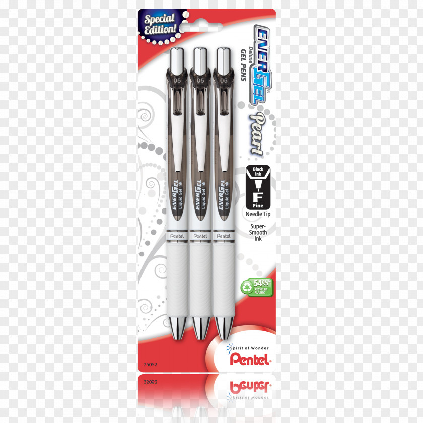 Ink Smudges Gel Pen Pentel Ballpoint Office Supplies PNG