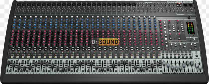 Mixer Audio Mixers Behringer Eurodesk SX3282 BEHRINGER SX2442FX Sound PNG