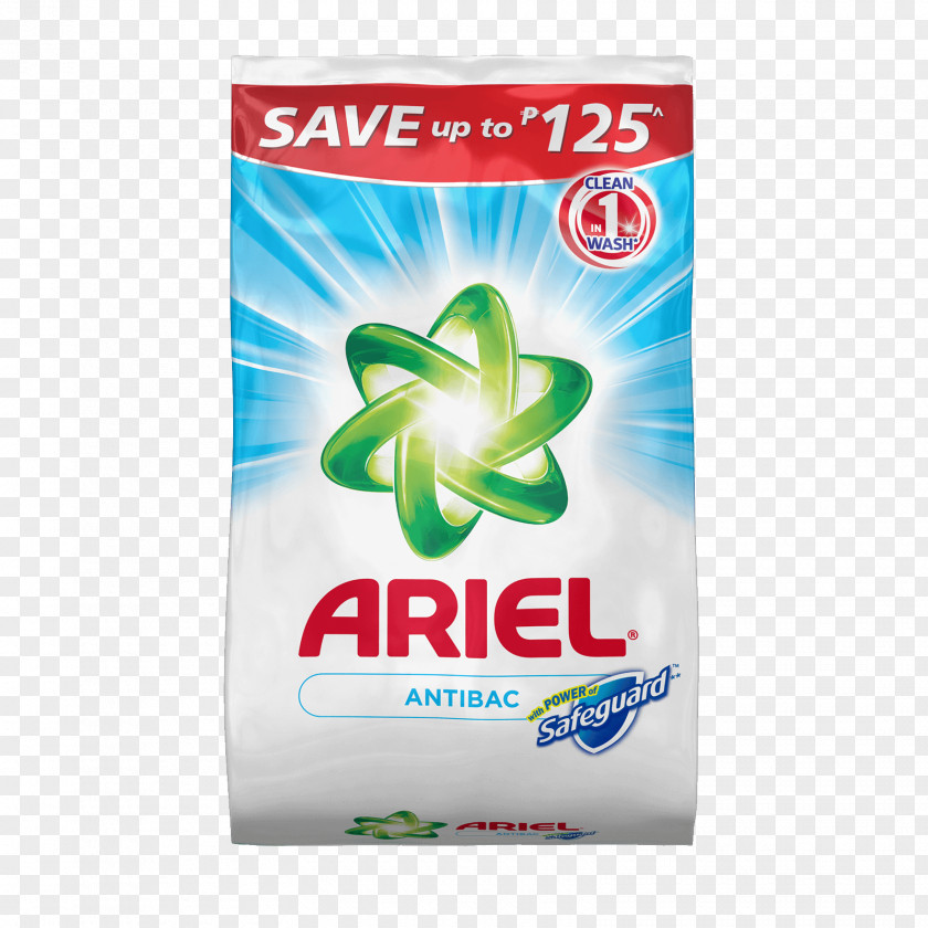 Washing Powder Ariel Color Laundry Detergent PNG