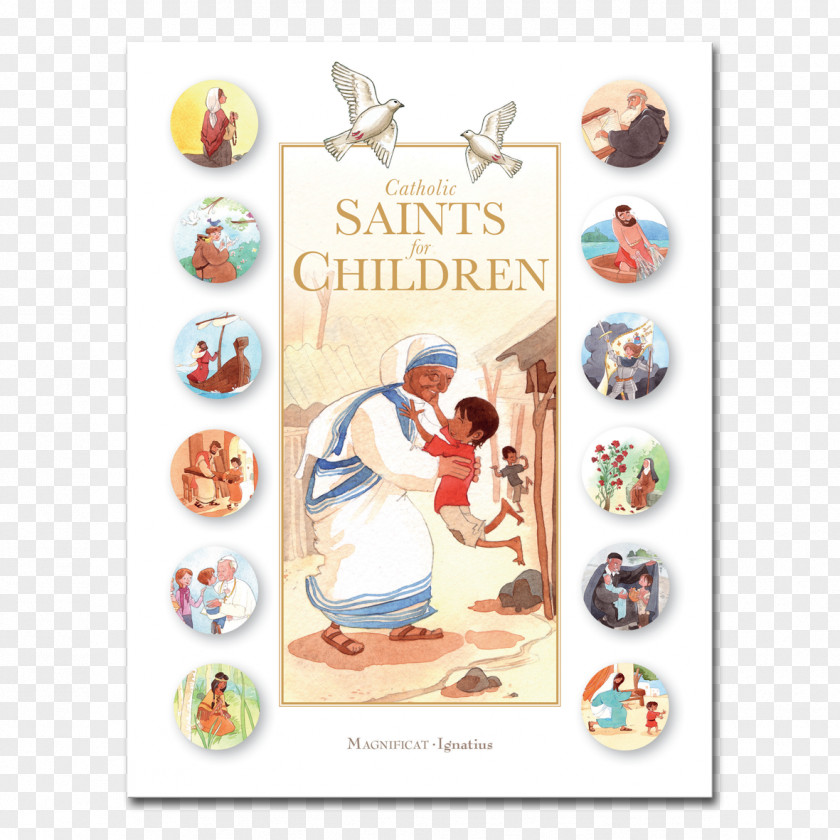 Child Catholic Saints For Children My Book Of Stories A Child's Illustrated Lives The Catholicism PNG