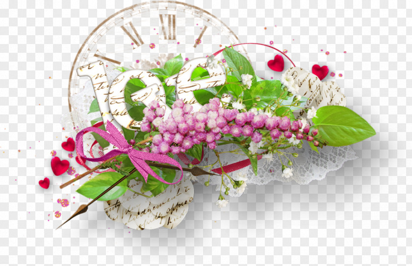 Clock Floral Design Alarm Clocks PNG