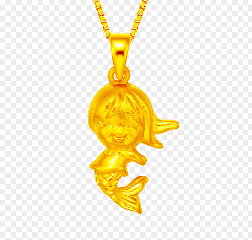 Gold Necklace Computer File PNG
