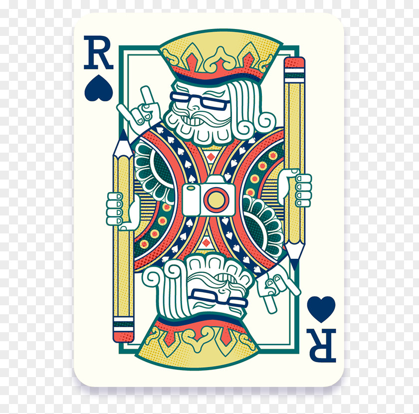 Illustrator Behance Playing Card King Of Spades PNG