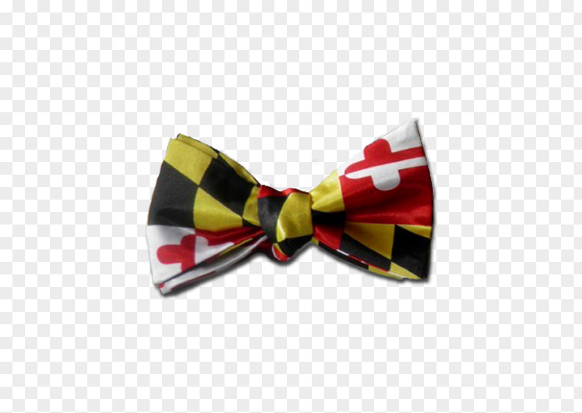 Maryland Flag Bow Tie Of Testudo Wedding PNG