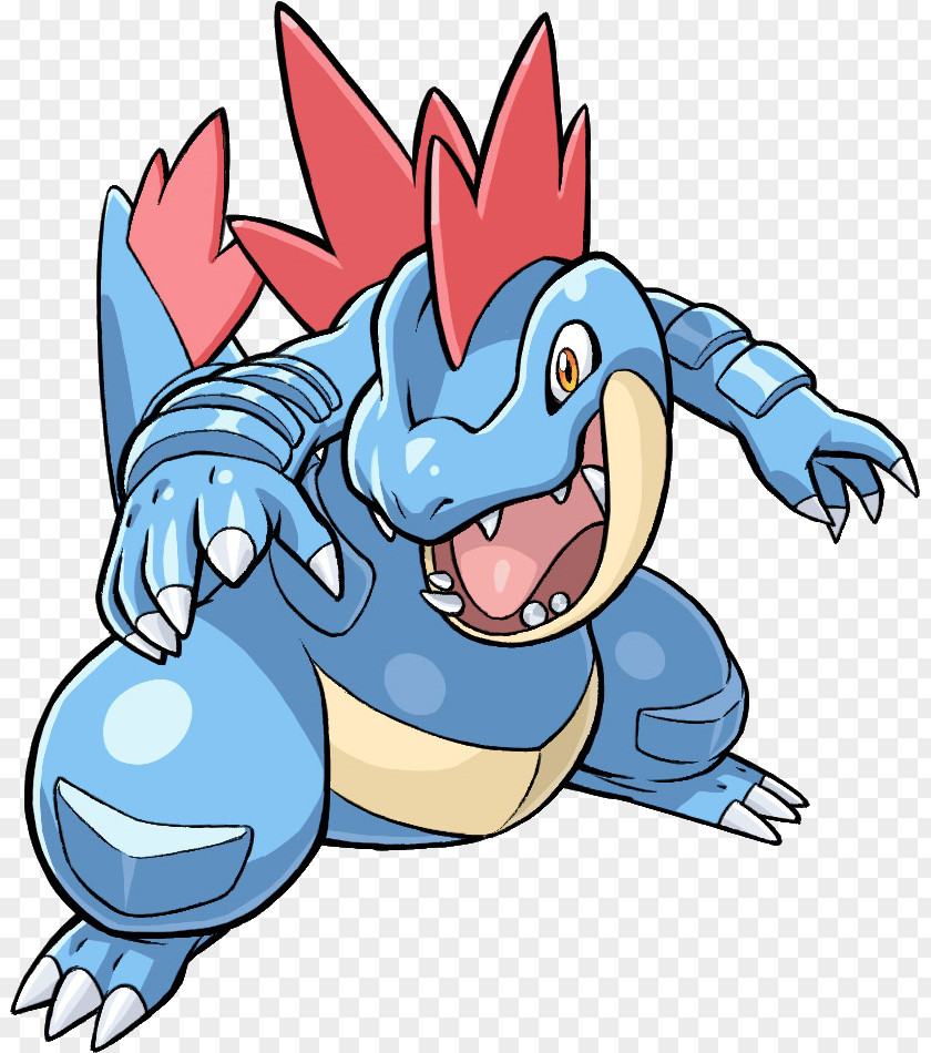 Pokémon Ranger Crystal Red And Blue Feraligatr PNG