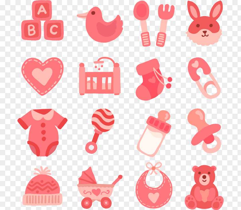 Cute Baby Infant Clip Art PNG