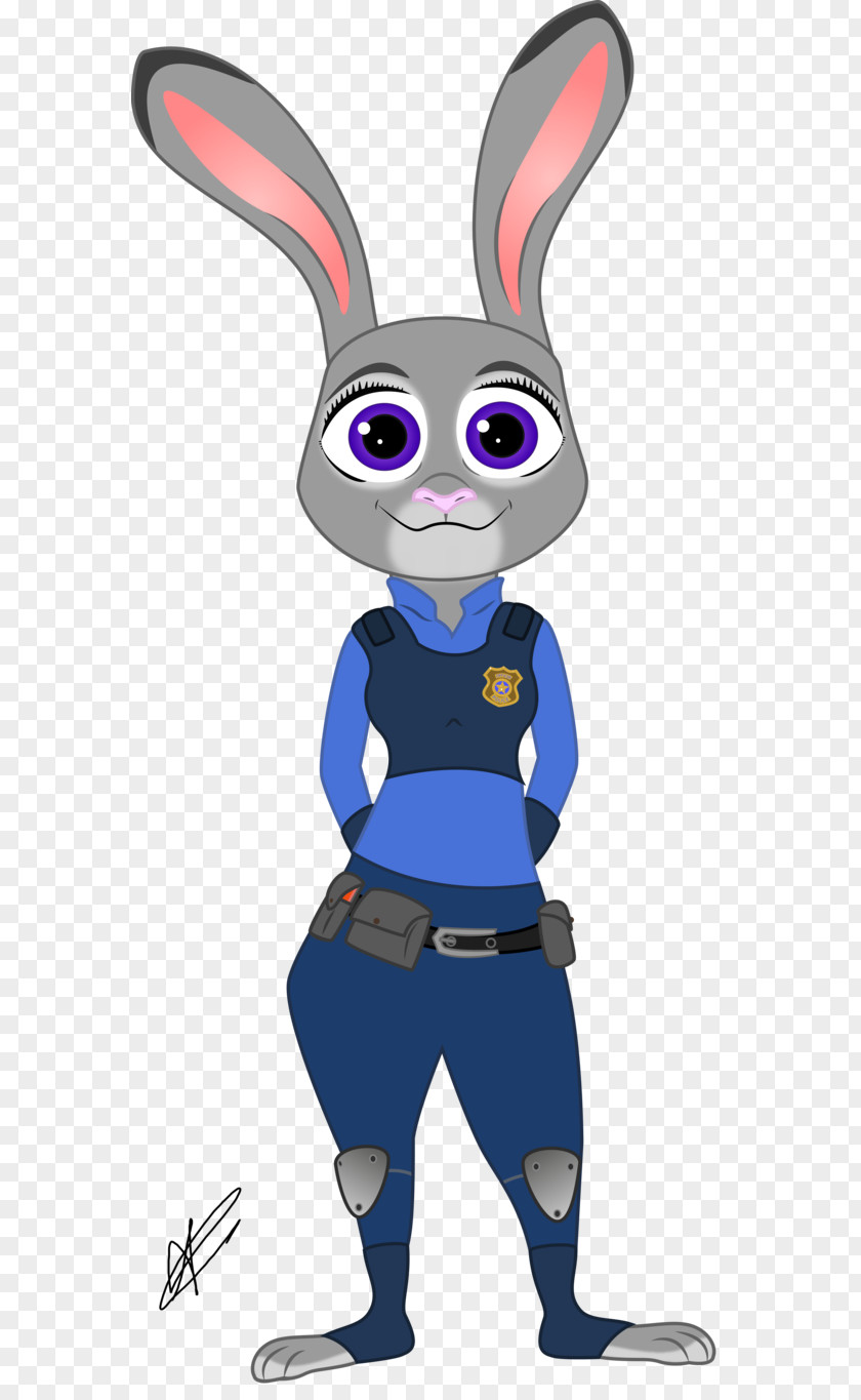 Rabbit Lt. Judy Hopps Nick Wilde Finnick Police Officer PNG
