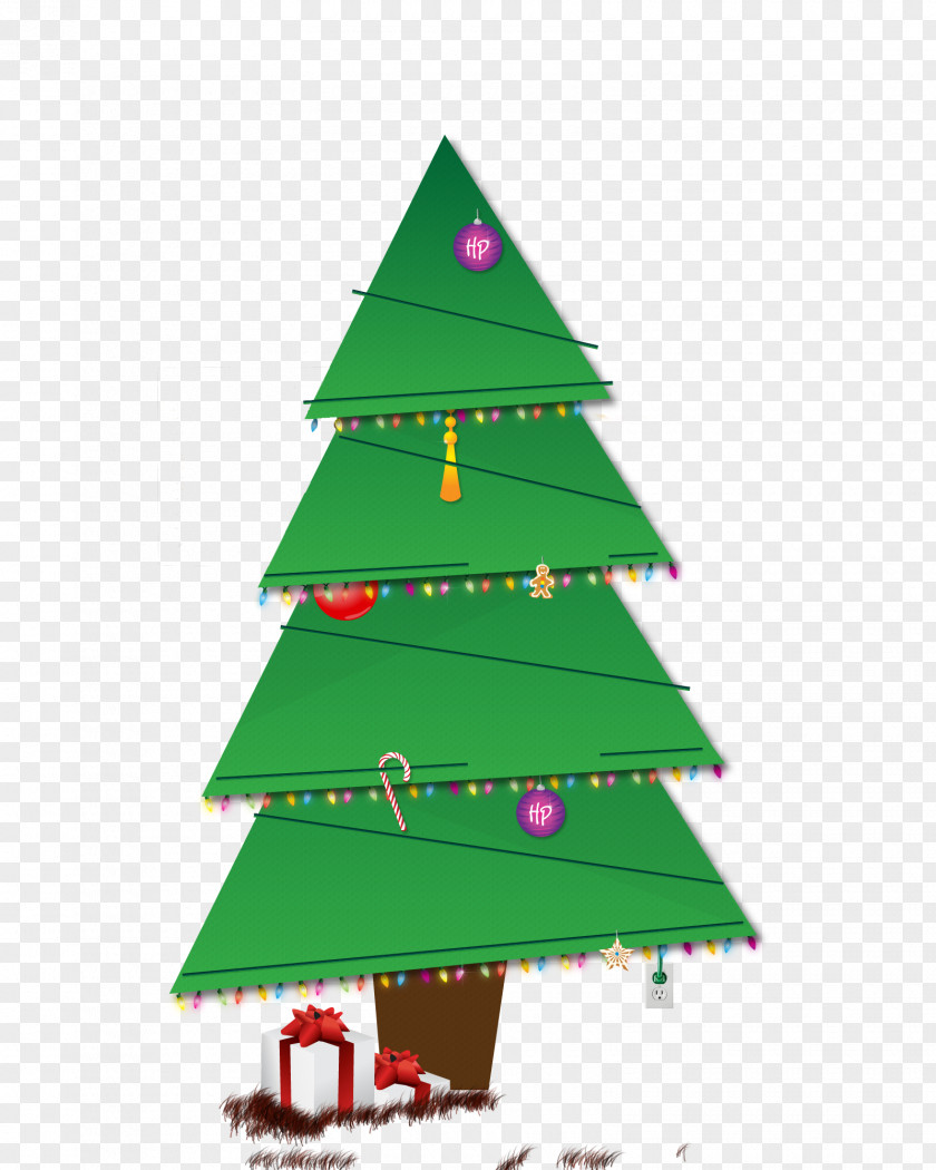 Relatives Christmas Tree Clip Art PNG