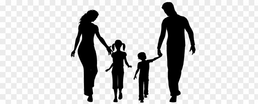 Silhouette Family Parent Child Father PNG