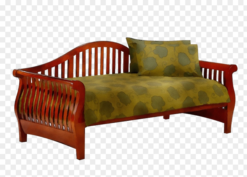 Armrest Futon Pad Daybed Trundle Bed Furniture PNG