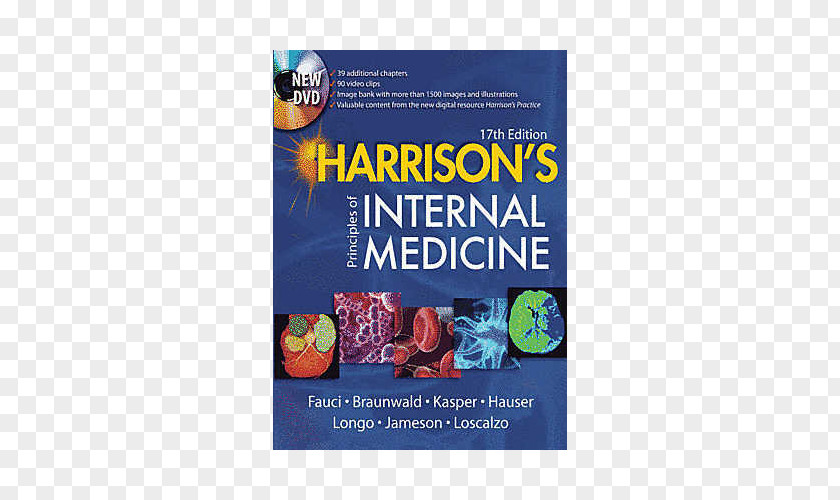 Book Harrison's Principles Of Internal Medicine, 17th Edition Atlas Der Anatomie Des Menschen PNG
